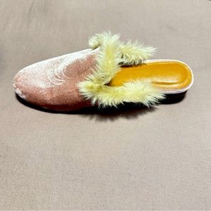 Target light pink mules, in great condition.